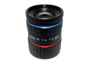 China 1&quot; 25mm F1.4 8Megapixel C Mount Low Distortion ITS Lens with IR Collection, Traffic Monitoring Lens wholesale