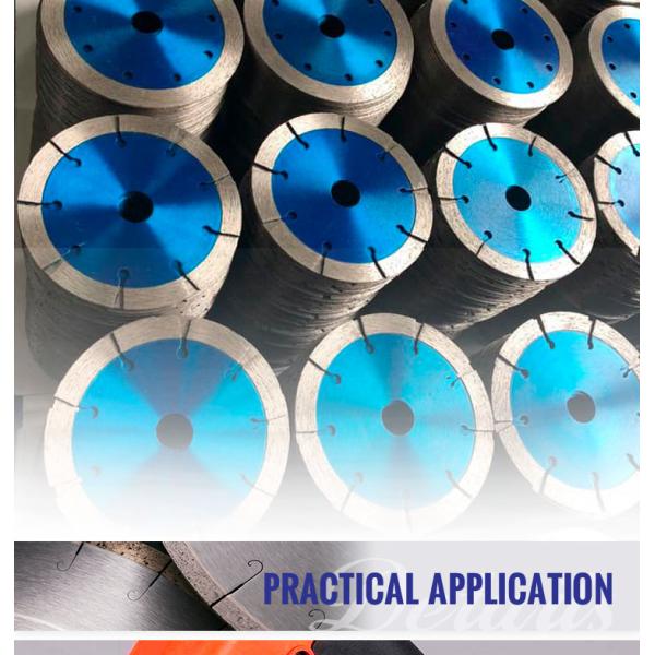 Stone Carving Dry Cutting Diamond Saw Blade Segmented Disc with and Durable Design
