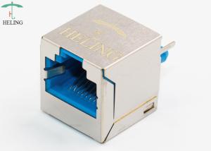 China THT / DIP Mounting Vertical 8p8c RJ45 Female Connector Replace Keystone Jack wholesale