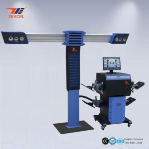 China 4 Precision Cameras 3D Wheel Aligner , 3D Car Wheel Alignment And Balancing Machine wholesale