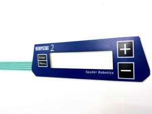 Customizable Matte Coating PC Standard Membrane Switch With Transparent LCD Window