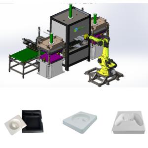 China Industrial Sugarcane Pulp Making Machine Pulp Tray Forming Machine on sale