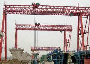 China 180T Electric Girder Launcher Crane , Steel Segmental Launching Gantry Crane wholesale