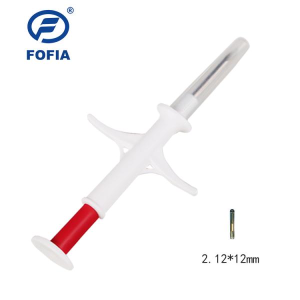 Quality 134.2KHz FDX - B Pet Microchip Tracking Chips For Dogs With Unique ICAR 15 Digit Number for sale