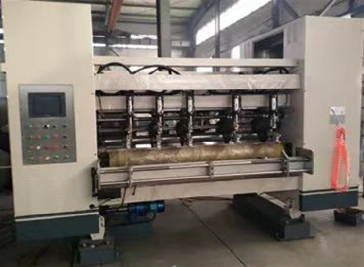 380V Voltage Thin Blade Corrugated Cardboard Slitter Scorer Machine with Nc System