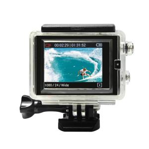 China Go Pro Accessories Set Touchable Waterproof Housing Case With LCD Touch Screen Display For GoPro Hero 3+ 4 Camera wholesale