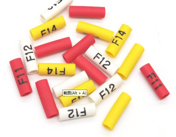 Quality Custom Logo Cross Liked Polyolefin Identification Tube Heat Shrink Identification Sleeve for sale