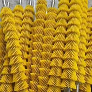China PP Nylon Roller Brush , Industrial Sweeping Brush Food Fruit Vegetable wholesale