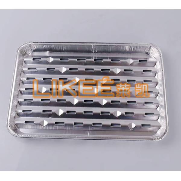 LK-T80 8006 1200ml Aluminum Takeaway Containers Rectangular Disposable Food Making Machine