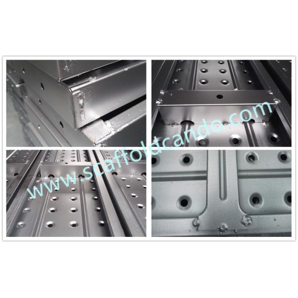 Galvanized working platform scaffolding steel board steel plank 210,240,250,300mm width 4000mm,3000mm,2000mm,1000mmL