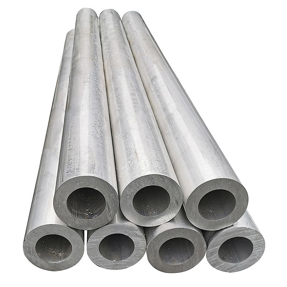 Polish Aluminium Alloy Tube Pipe 20mm - 250mm 1060 5051 5052 6061 6063 7075 6082 T6
