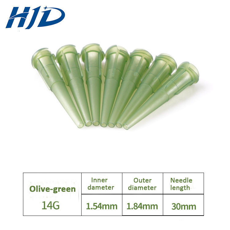 All Plastic Glue Syringe Needle Inclined Screw Top Smoothly Outlet