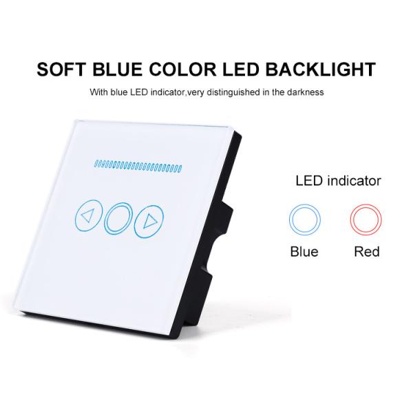 Uk/eu Type 1 gang Touch Smart Mobile Control Voice Control Touch Zigbee Smart Switch