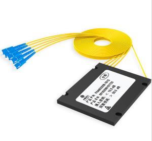 Various Coupling Ratio Fused Fiber Splitter Custom Housing Low Insertion Loss