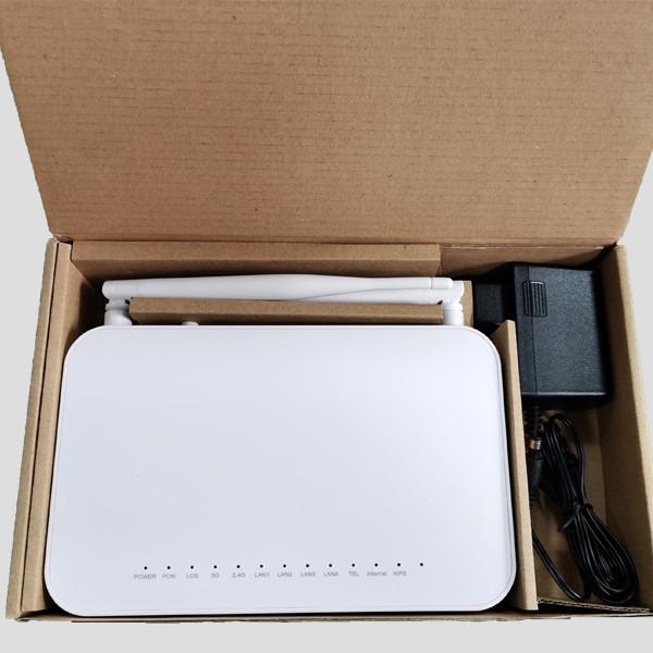 Quality OEM Dual Frequency 2.4g 5.0g WiFi EPON ONU ONT 1ge 3fe 1tel 2usb for sale
