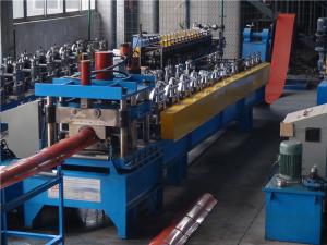 China Press Step Metal Roof Forming Machine , Arch Sheet Roll Forming Machine 0.4-0.6mm wholesale