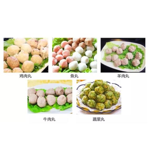 Automatic Commercial Meat Processing Equipment , Electric Meatball Maker