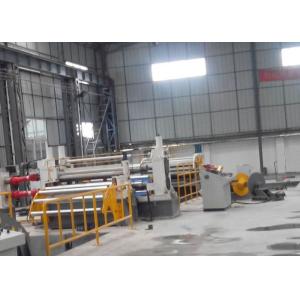 China Carbon Steel / Stainless Steel Sheet Slitting Machine High Automation Level wholesale