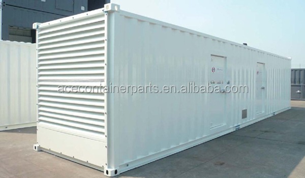 20ft 40ft Insulated Genset Container Shutter Ventilated Noise Reduction Certified by CSC Ideal for Loading and Shipping