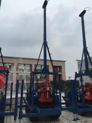 Quality Multi Purpose Core Drill Rig , Drilling Rig Tools Crawler Mounted  Powerful Diesel Engine for sale