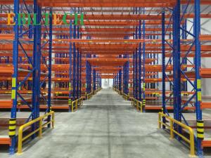 Q235 Warehouse Racking System , Commercial Warehouse Storage Shelving Systems