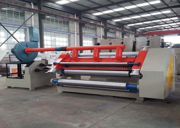 Quality B C E Flute Corrugated Cardboard Production Line For Two Layer Corrugating Paperboard for sale
