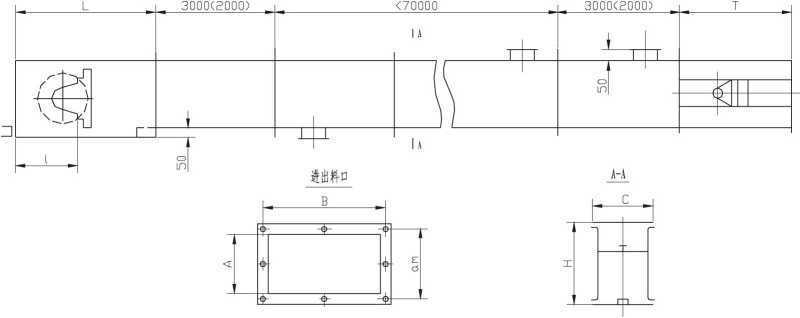 Factory Custom Large Capacity Sawdust Chain Drag Scraper Conveyor for Industry