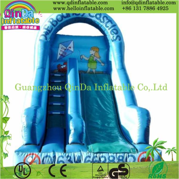 Quality High quality small indoor inflatable slide pool children inflatable pool with slide for sale