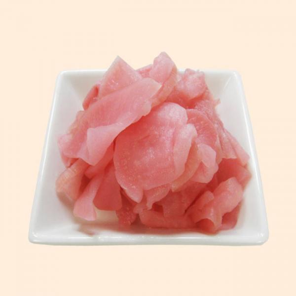 Quality Sour Taste Pickled Ginger Pink For Japanese Cuisine Sushi for sale
