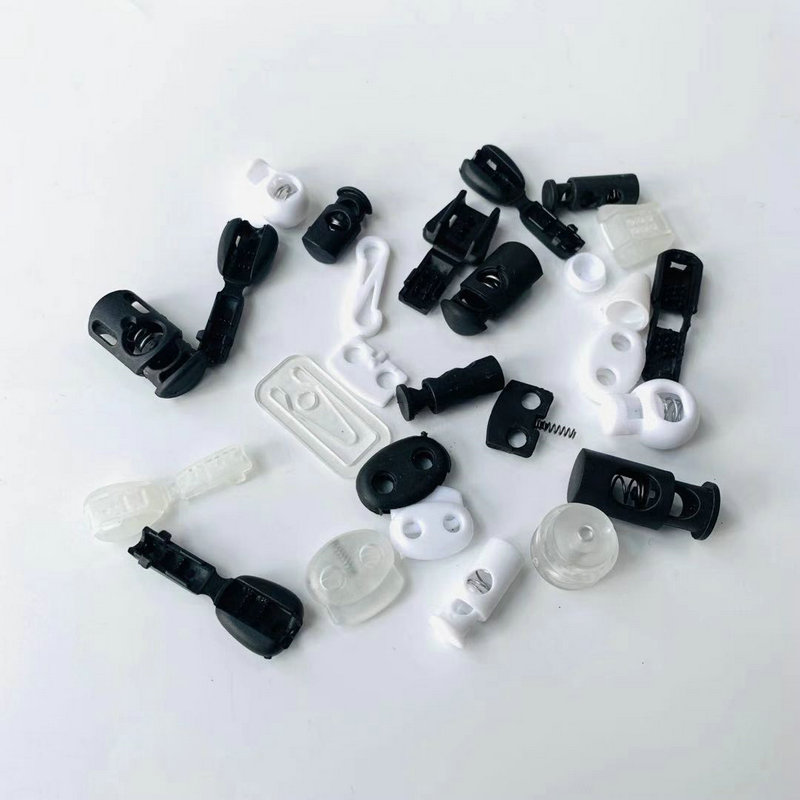 High quality Nylon Cord ender spring Rope toggle plastic stopper in colors for garment