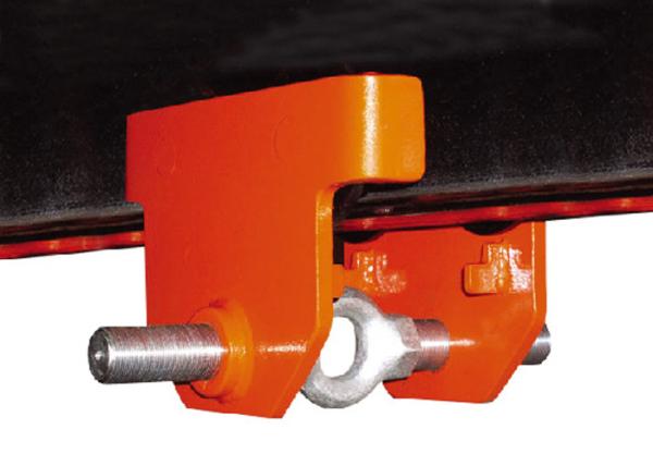 Quality A Type Hand Operated Push Travel Trolley 5T High Efficient / Plain Trolley for sale