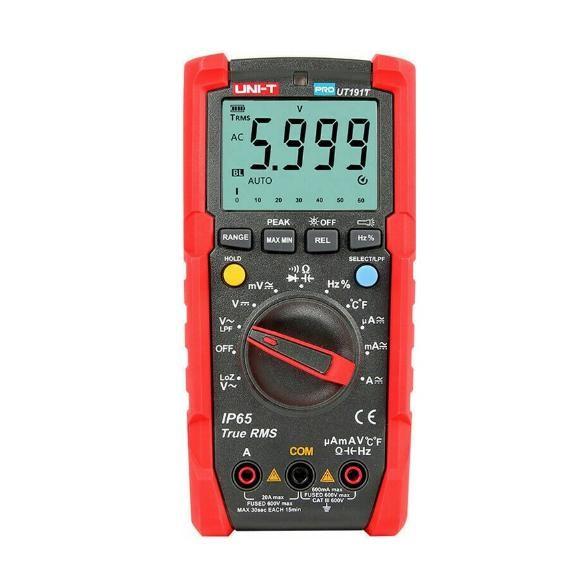 Quality New 100% Original UT191T Handheld True RMS Multimeter Weight-428g Dc Voltage-600V for sale