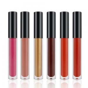 China Mineral Glitter Long Lasting Lipstick Private Label Customezied Logo wholesale