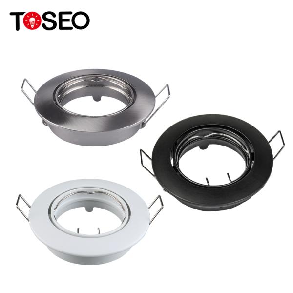 Modern Led Ceiling Recessed GU10 Downlight Fitting Adjustable Angle Downlights