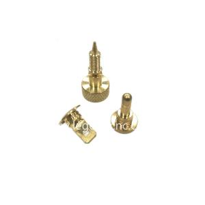 Brass CNC Lathe Components , Copper Parts Custom Machining Services