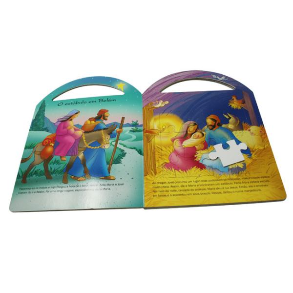 Quality 3D Jigsaw Puzzle Custom Printed Booklets Thick Chipboard Kids Toy Educational for sale