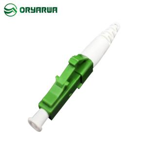 China 2.0mm LC APC PC Simplex Fiber Optic Connector With Heat Shrink Tube wholesale