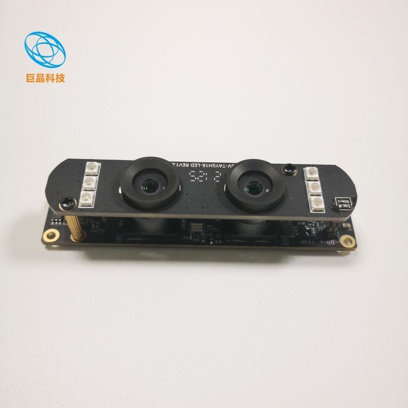 JP-02S205 1080P (2MP+2MP) Dual-Lens Hardware Wide Dynamic Range Camera Module LENS (IR) 650nm / 850nm