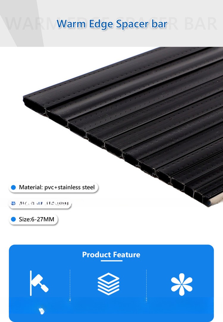 6-27mm Easy Apply Warm Edge Spacer Bar The Ultimate Solution for Insulating Glass