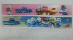 PLASTIC LENTICULAR Custom 3d lenticular ruler wholesales-pp pet 3d lenticular measuring ruler for gift
