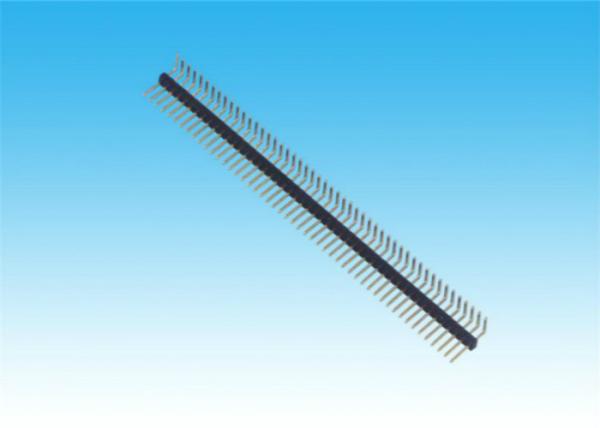 Quality DIP 90° Type Pin Header Connector 1000M Min Insulation Resistance PBT Standard for sale