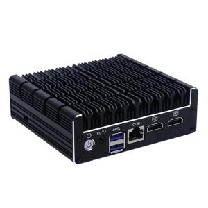 4 Lan RJ45 Intel J3060 Industrial Fanless PC For TV BOX