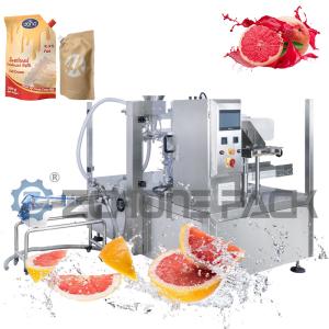 China 220V Automatic Spout Pouch Packing Machine , Practical Detergent Packaging Machine wholesale