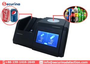 China Desktop Bottle Liquid Scanner Explosive Trace Detector With LED Alarm Light wholesale