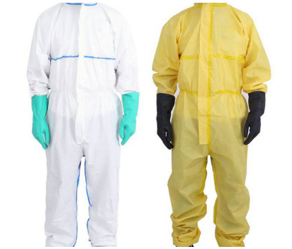 China Breathable Medical Disposable Isolation Gowns With Elastic In Hood wholesale