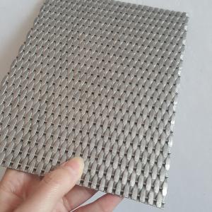 Wire size 1.5mmx2.5mm SS Decorative Wire Mesh For Metal Elevator Cab Mesh