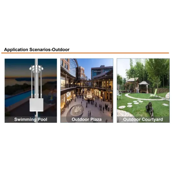 High RF Power, High Speed, High Performance Wi-Fi6 Outdoor Wireless Ap with IP65 Protection Level, Qualcomm Ipq5018 Enterprise Chipset
