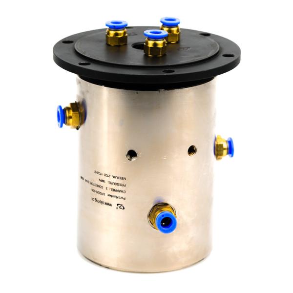 Quality Slip Ring of 3 Channels Rotary Union Joint Routing Oxygen & Acetylene for sale