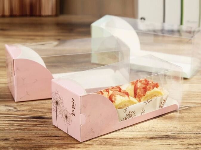 kraft paper sandwich box with window ,triangle sandwich box for packaging,Cardboard Box With Clear Window Burger Sandwic