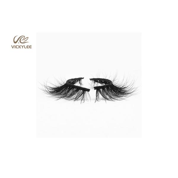 Dramatization Synthetic Fiber 24MM Natural False Eyelashes